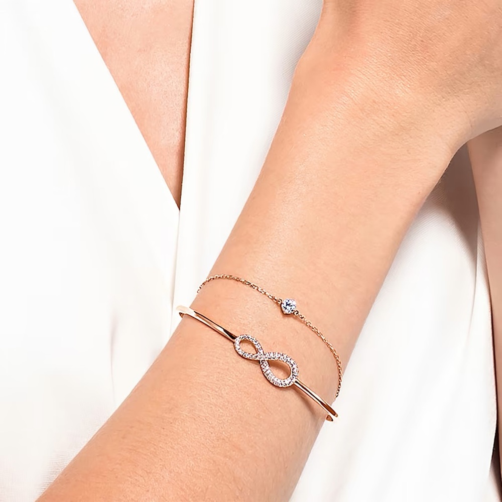 Swarovski Infiniti bangle